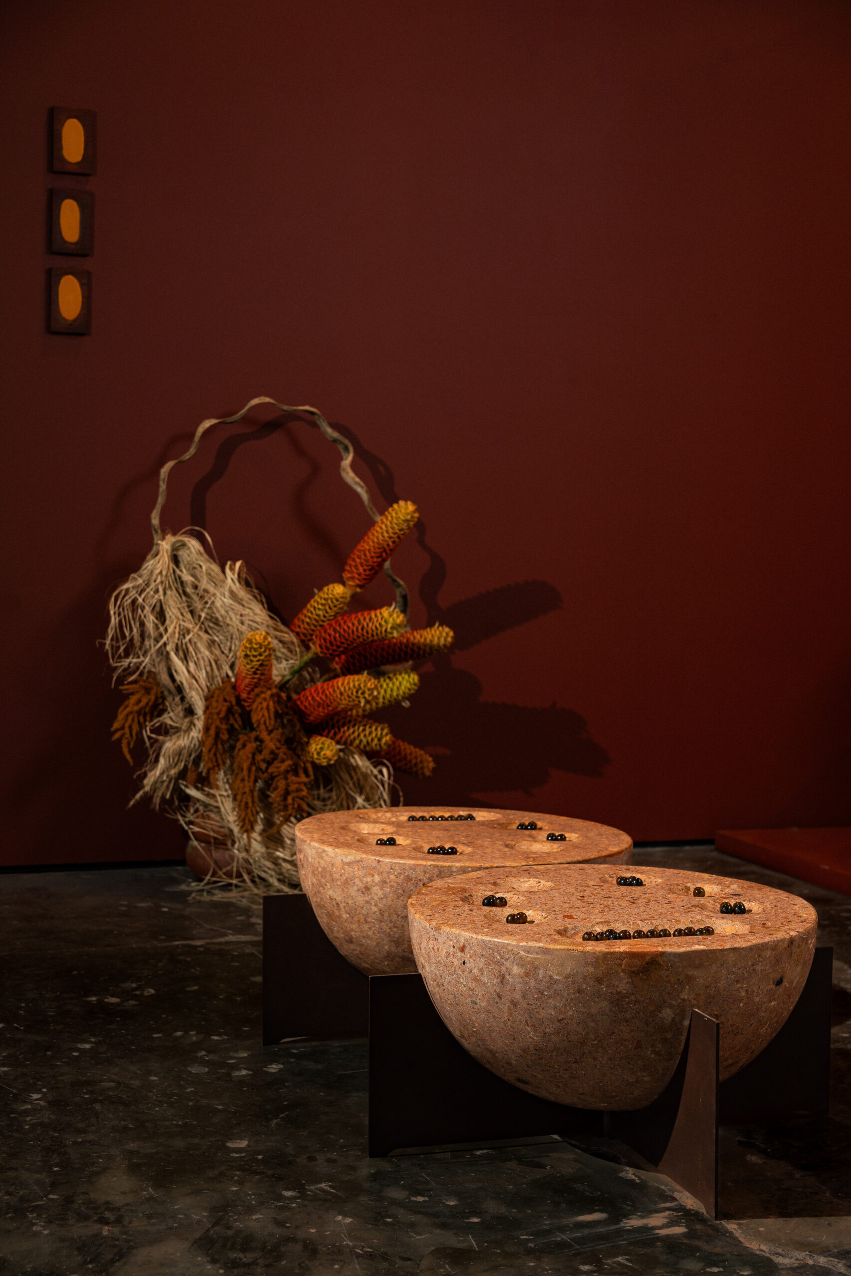 Rio studio transforms construction waste into terrazzo design pieces