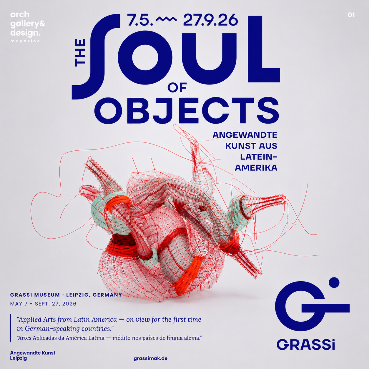 The Soul of Objects: Landmark Show at GRASSI Museum Brings Together 200 Works From 13 Latin American Countries in Historic Survey of Applied Arts